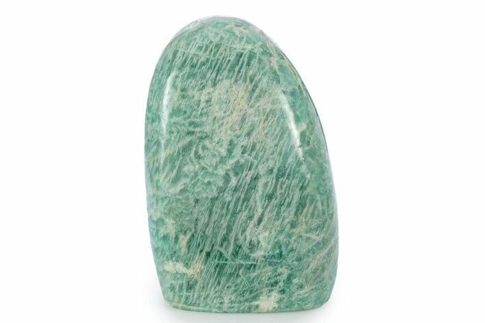 Free-Standing Chatoyant Polished Amazonite - Madagascar #336627